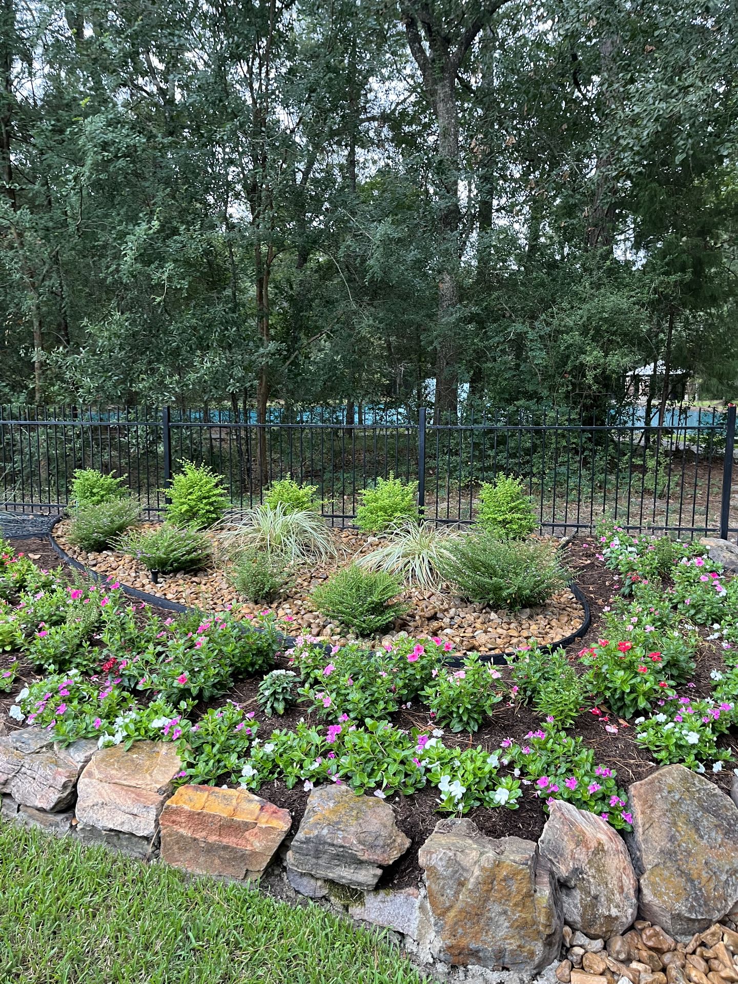 Planting bed installation Kingwood TX